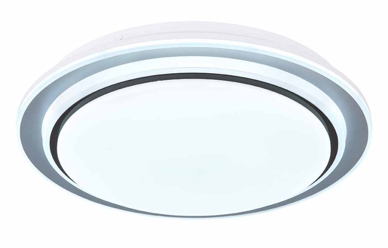 Plafondlamp wit metaal modern Globo Foppa - Afbeelding 4