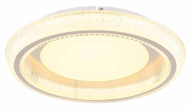 Plafondlamp wit modern rond Globo Sharper - Afbeelding 3