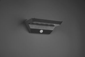 Alternative view of Rechthoekige solar buiten wandlamp antraciet Mendoza