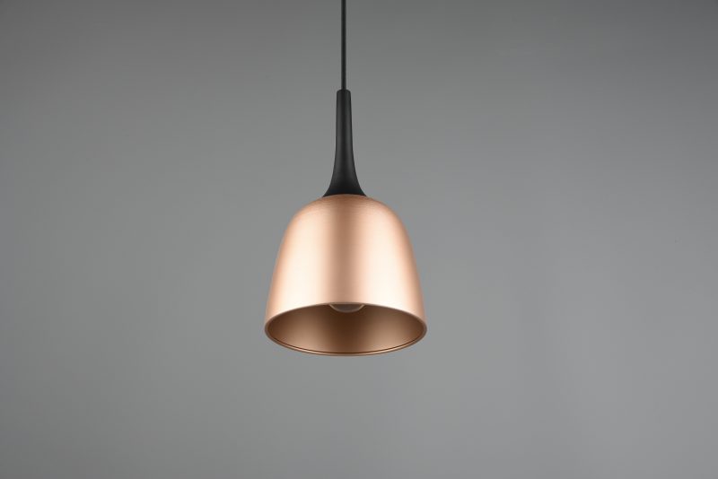 Retro aluminium hanglamp messing Chiron - Afbeelding 4