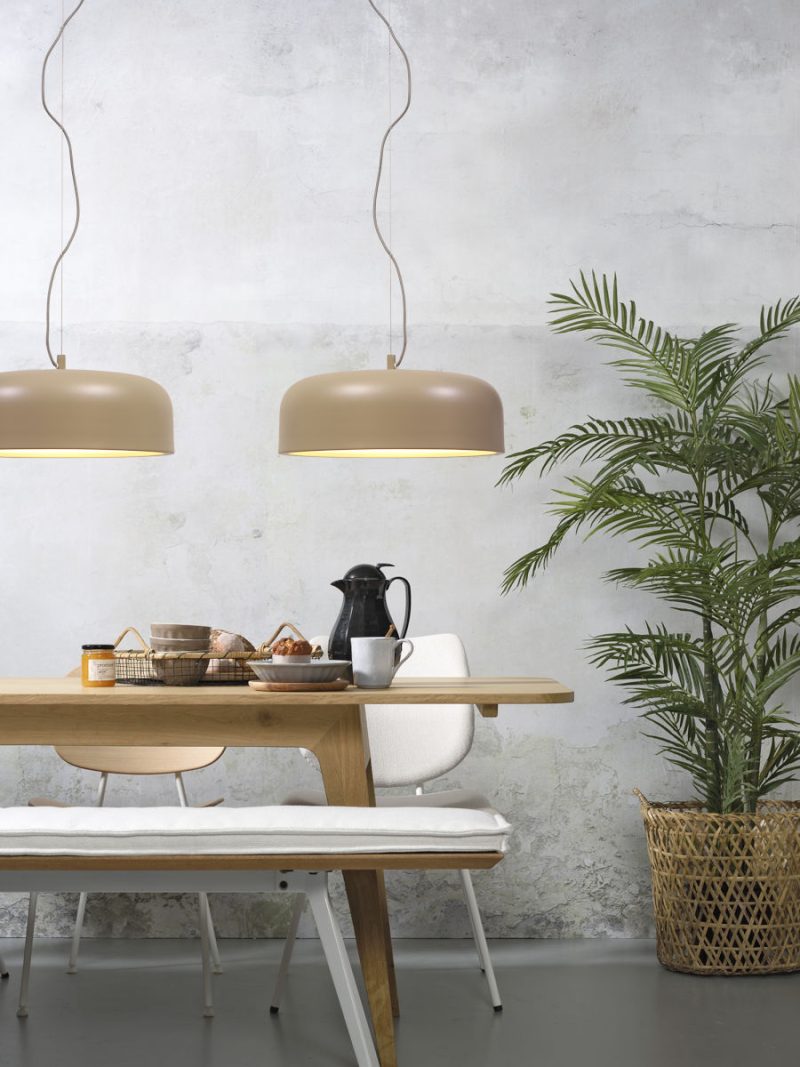 Retro grijze komvormige hanglamp It's About RoMi Marseille - Afbeelding 5