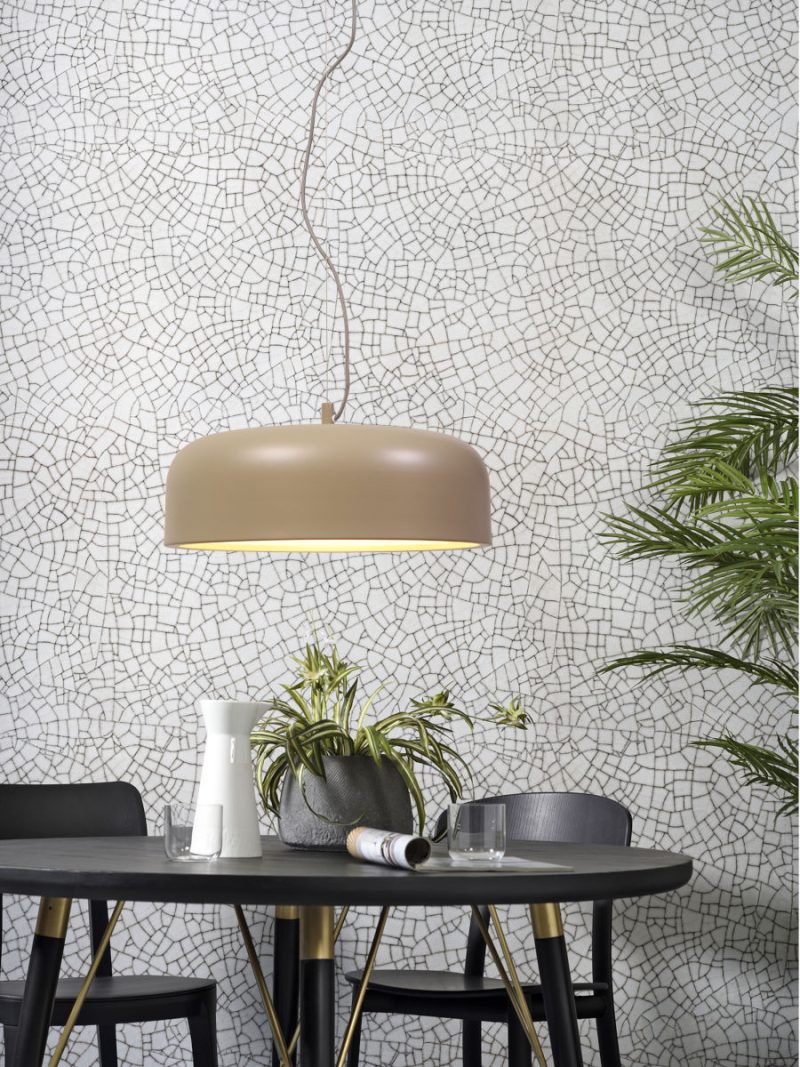 Retro grijze komvormige hanglamp It's About RoMi Marseille - Afbeelding 8