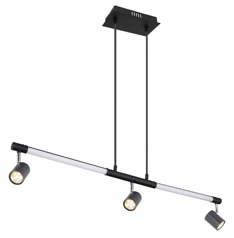 Retro metalen zwarte hanglamp Globo Hl - Afbeelding 4