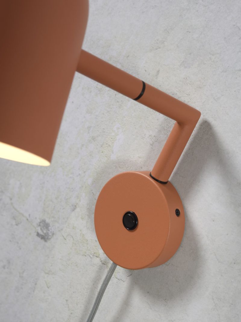 Retro terra wandlamp bekervormig It's About RoMi Marseille - Afbeelding 4