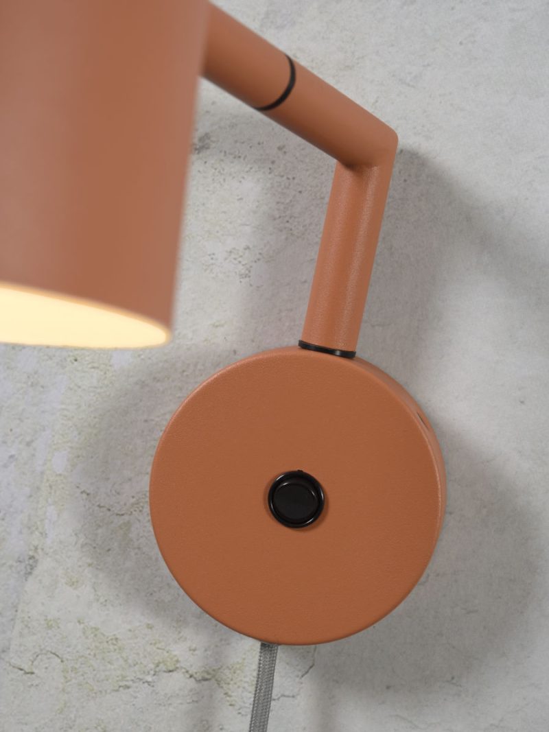 Retro terra wandlamp bekervormig It's About RoMi Marseille - Afbeelding 6