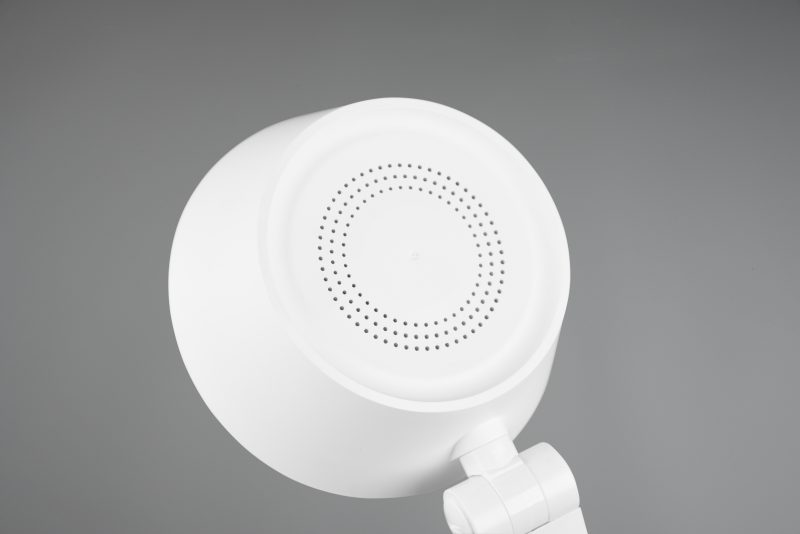 Retro witte kunststof tafellamp Ava - Afbeelding 3