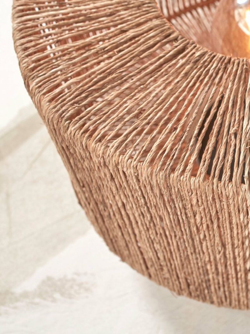 Riet bamboe naturel bohemian vloerlamp GOOD&MOJO Iguazu - Afbeelding 6