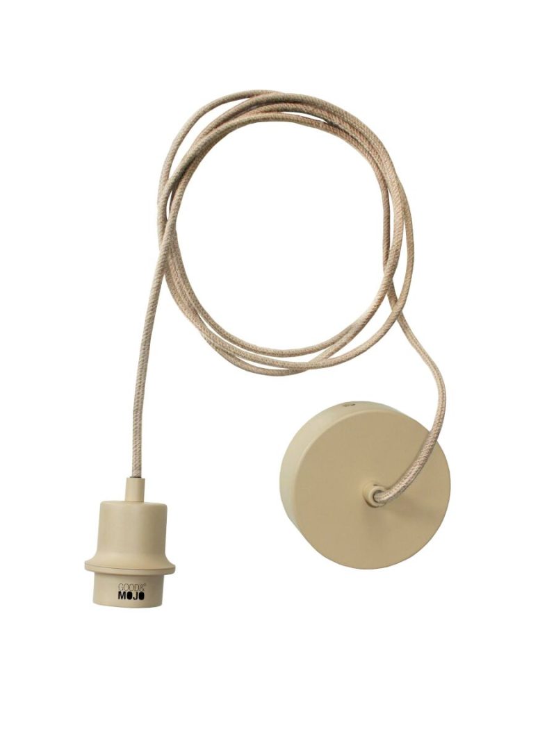 Rieten hoedvormige hanglamp naturel GOOD&MOJO Cuzco - Afbeelding 9