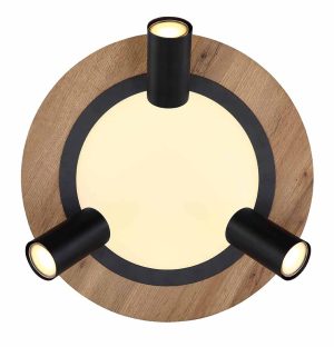 ronde-3-spot-plafondlamp-zwartbruin-globo-kassu-67307d-1