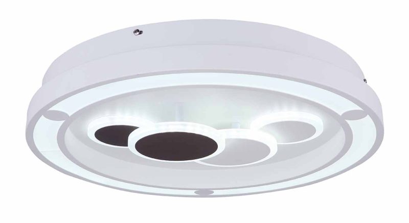 Ronde plafondlamp wit modern Globo Kolli - Afbeelding 4