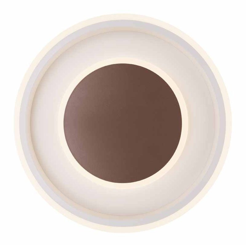 Ronde witte moderne plafondlamp Globo Goffi - Afbeelding 2