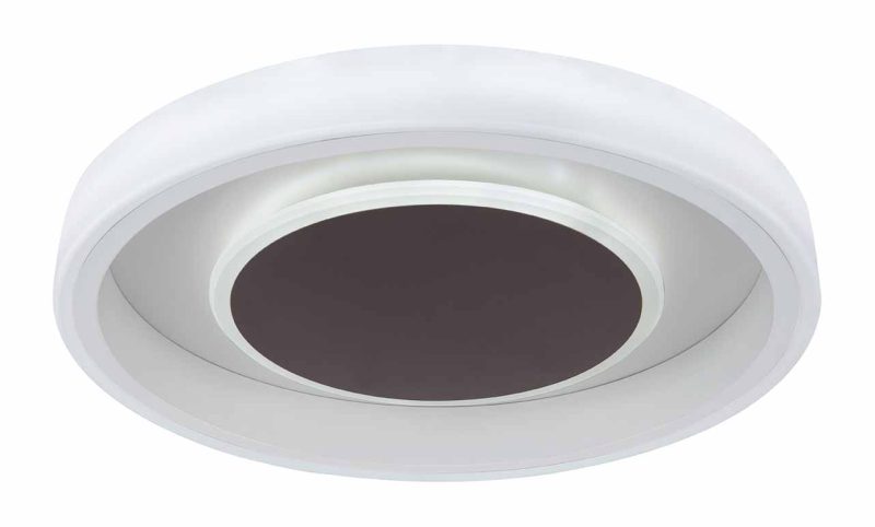 Ronde witte moderne plafondlamp Globo Goffi - Afbeelding 4