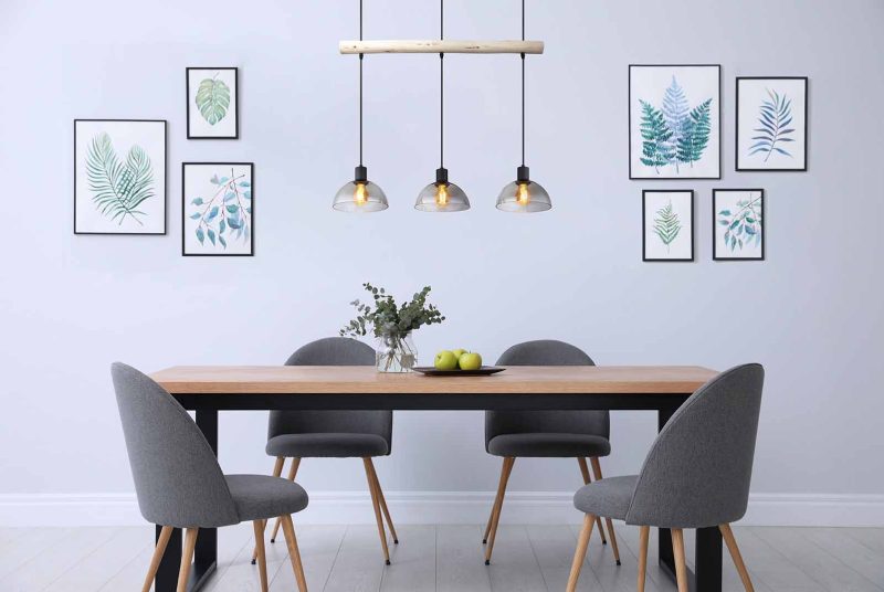 Ronde zwarte landelijke hanglamp Globo Lindi - Afbeelding 5