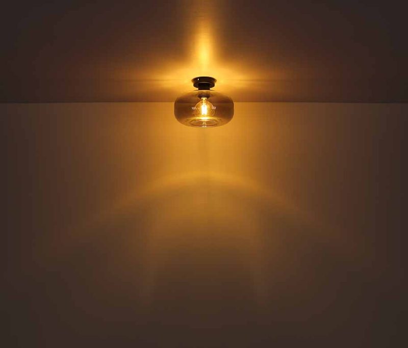 Ronde zwarte moderne hanglamp Globo Giuseppe - Afbeelding 4