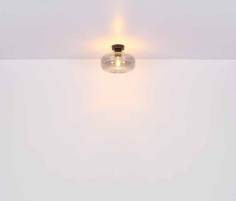 Ronde zwarte moderne hanglamp Globo Giuseppe - Afbeelding 5