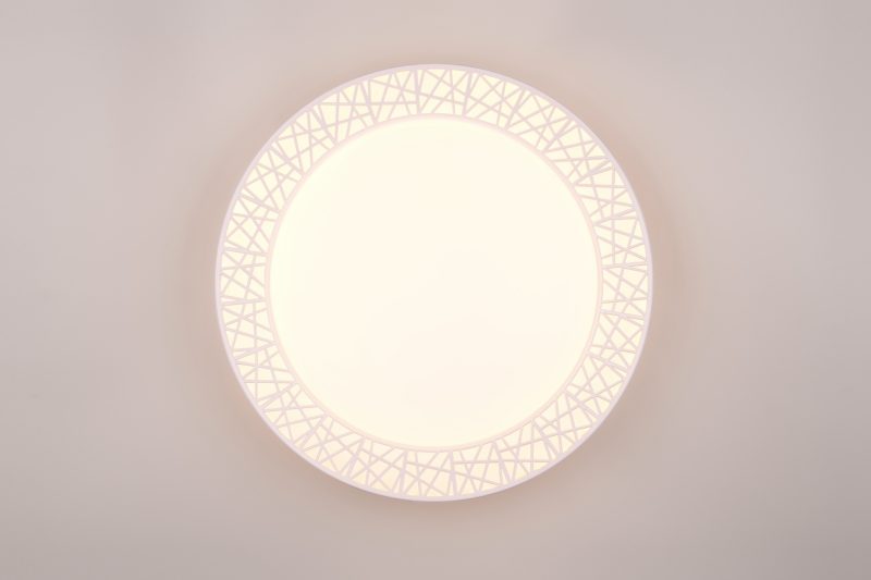 Rustieke witte plafonnière rasterpatroon Cluster - Afbeelding 2