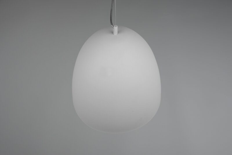 Speelse komvormige grijze metalen hanglamp  Tilda - Afbeelding 2