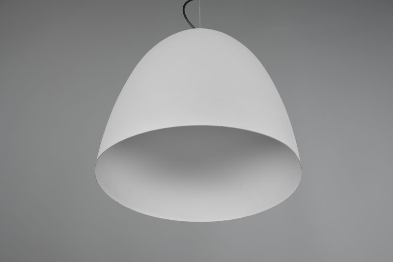 Speelse komvormige grijze metalen hanglamp  Tilda - Afbeelding 4