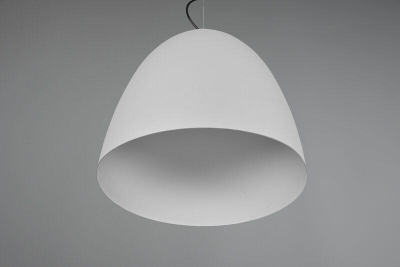 Speelse komvormige grijze metalen hanglamp  Tilda - Afbeelding 4