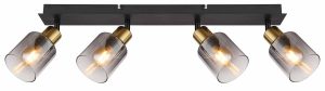 spot-4-lichts-rookglas-zwartgoud-globo-hollsy-54310-4-1