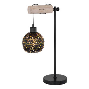 tafellamp-zwart/naturel-decoratieve-bolkap-globo-hermi-i-54029-1t