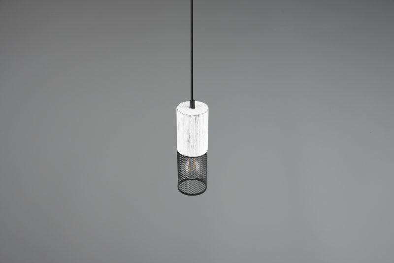 Trendy metalen zwarte hanglamp Tosh - Afbeelding 4