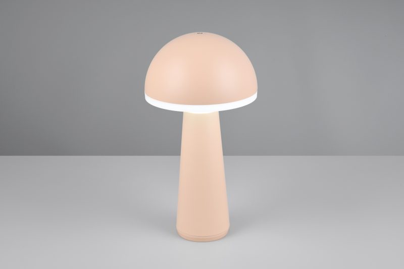 Trendy roze paddenstoel oplaadbare tafellamp Fungo - Afbeelding 5