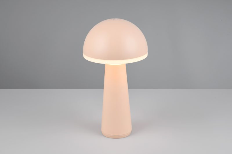 Trendy roze paddenstoel oplaadbare tafellamp Fungo - Afbeelding 6