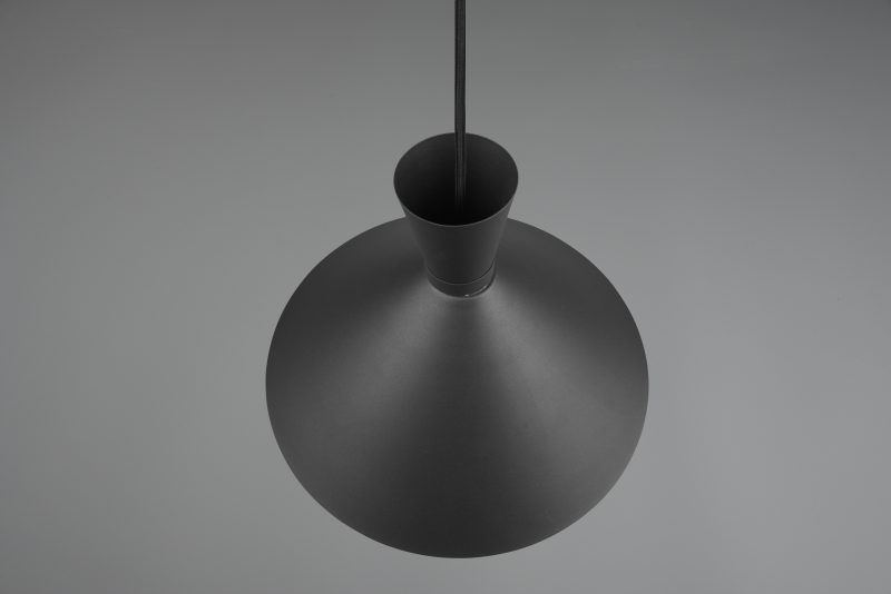 Veelvormige minimalistische design hanglamp zwart Enzo - Afbeelding 2