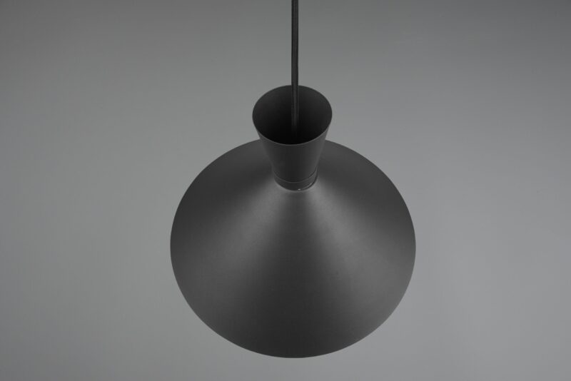 Veelvormige minimalistische design hanglamp zwart Enzo - Afbeelding 2