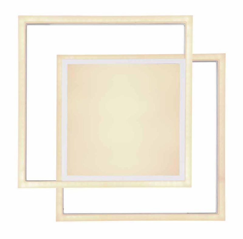 Vierkante plafondlamp wit modern Globo Squares - Afbeelding 3