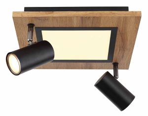vierkante-zwartbruine-plafondlamp-2-spot-globo-ulla-67306d-1