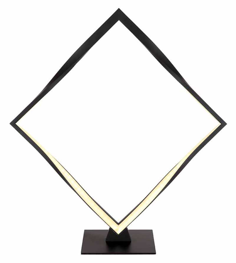 Vierkante zwarte moderne tafellamp Globo Maxxy - Afbeelding 2