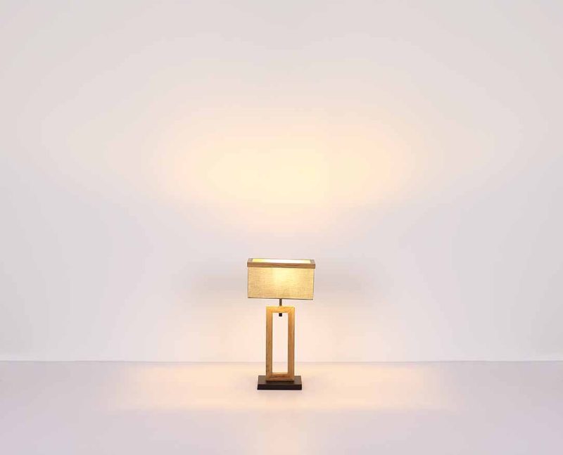Vierkante zwarte plafondlamp landelijk Globo Ossi - Afbeelding 4