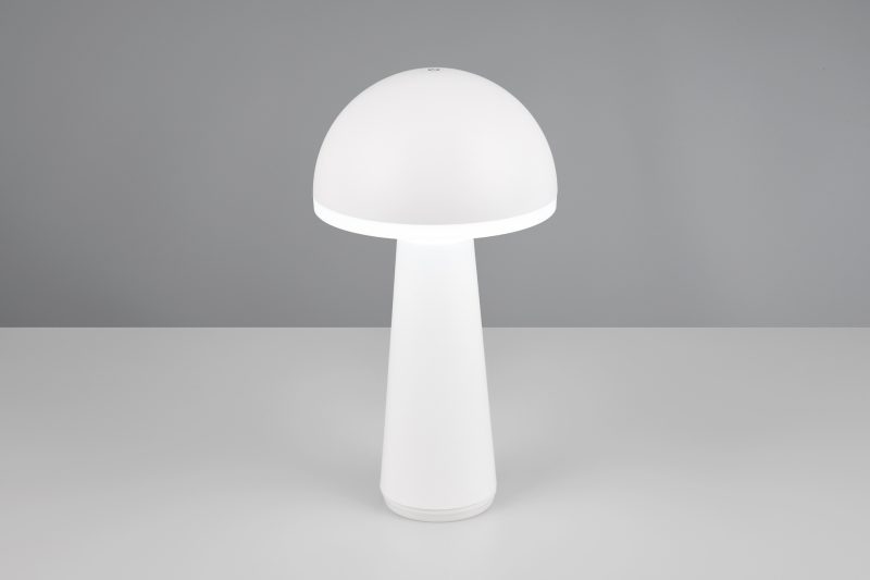Vintage witte paddenstoel oplaadbare tafellamp Fungo - Afbeelding 5