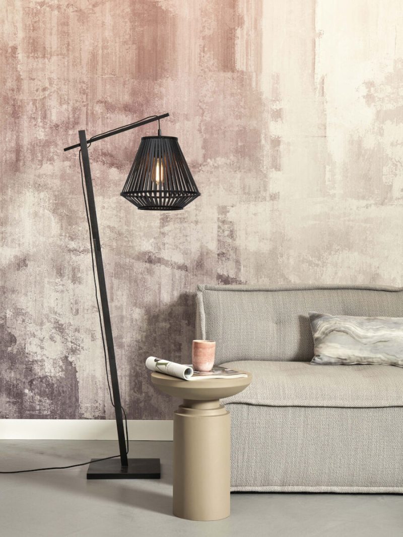 Vloerlamp lantaarn bamboe zwart GOOD&MOJO Merapi - Afbeelding 5