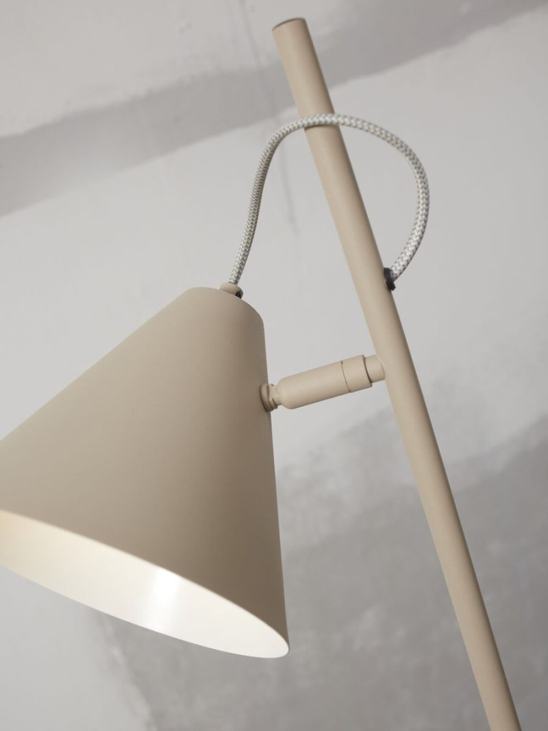 Vloerlamp metaal retro grijs It's About RoMi Lisbon - Afbeelding 4