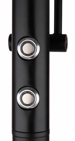 vloerlamp-zwart-2-kap-metaalrookglas-globo-hermi-i-58907-1
