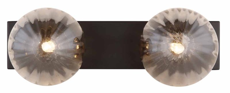 Wandlamp modern zwart metaal Globo Dallerta - Afbeelding 3