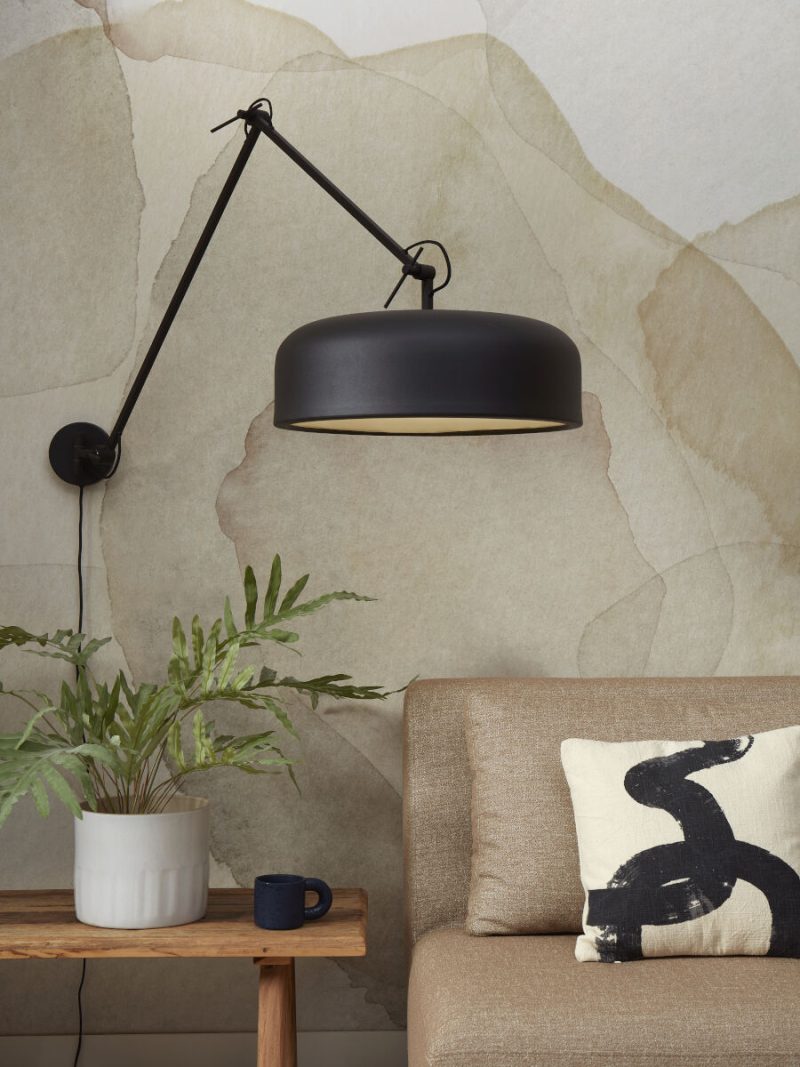 Wandlamp zwart metaal retro It's About RoMi Marseille - Afbeelding 9