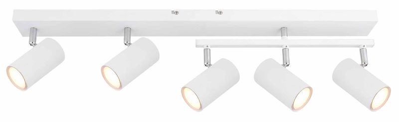 Witte balk 5-spots Globo Robby - Afbeelding 2