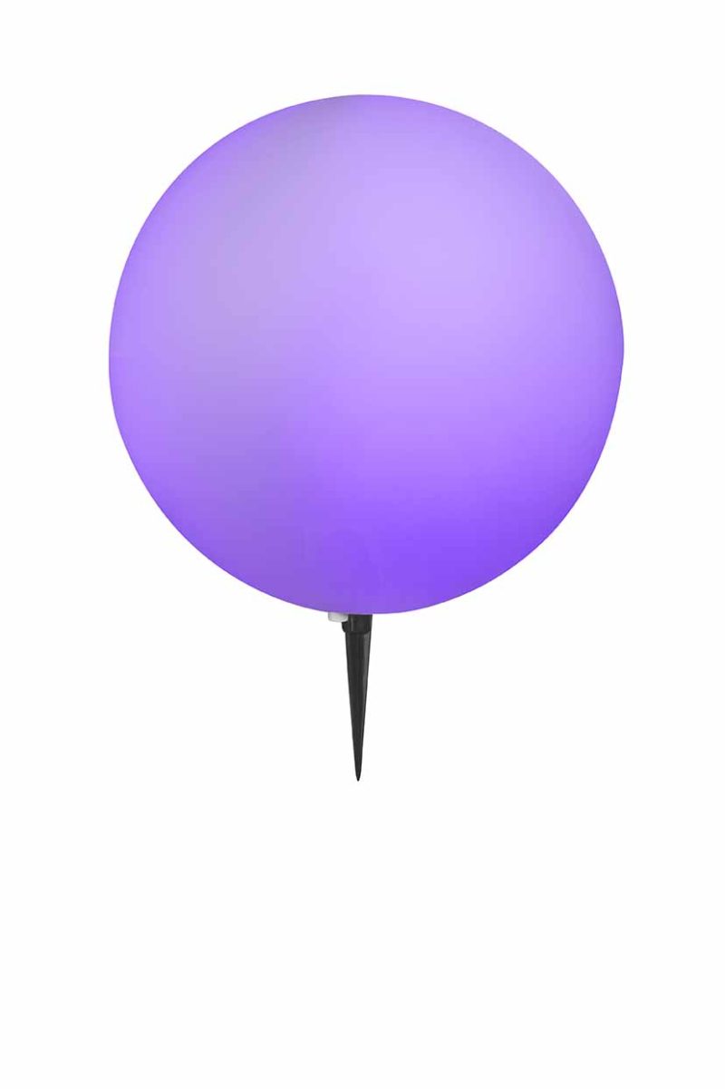 Witte bol moderne buitenlamp Globo Toula - Afbeelding 4