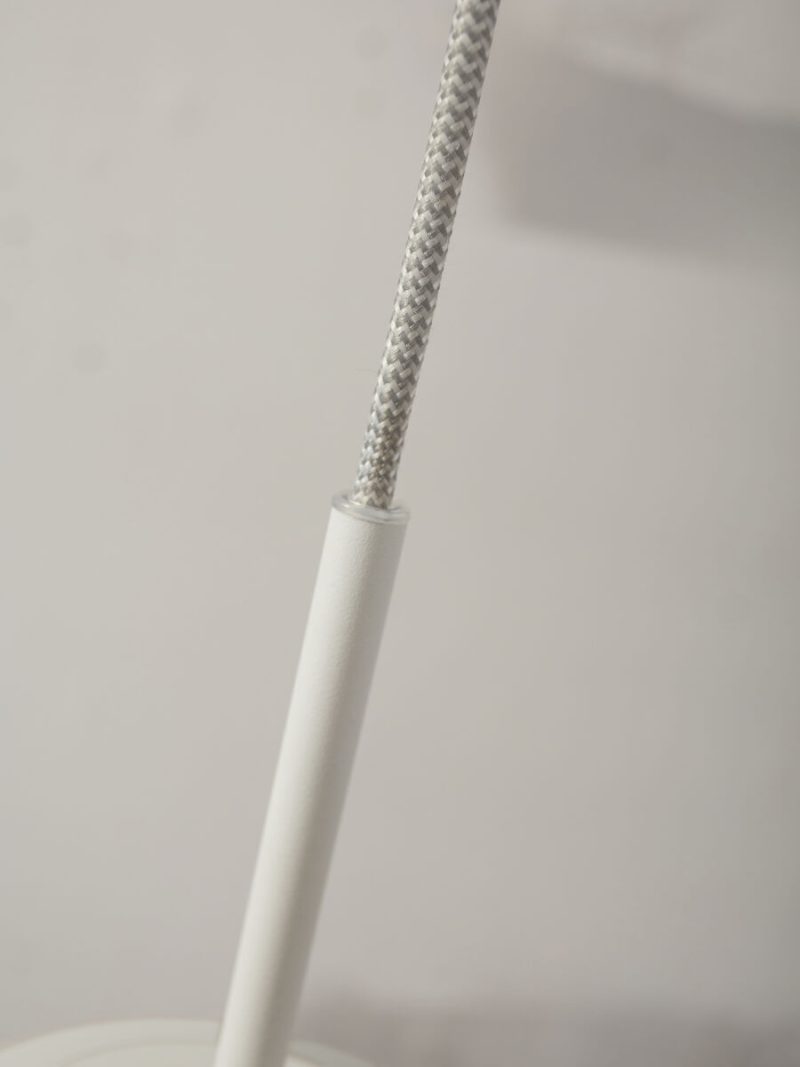 Witte glazen hanglamp metaal modern It's About RoMi Helsinki - Afbeelding 6