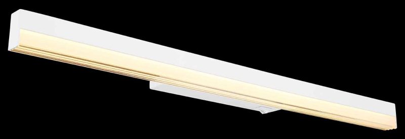 Witte langwerpige moderne wandlamp Globo Sallo - Afbeelding 3