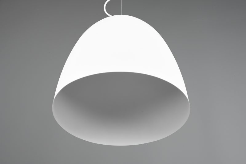 Witte metalen hanglamp speelse komvorm Tilda - Afbeelding 4