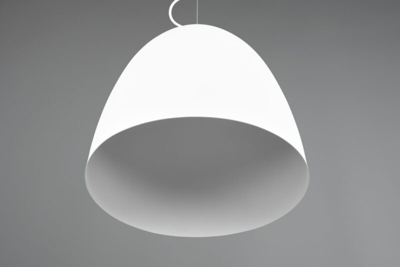 Witte metalen hanglamp speelse komvorm Tilda - Afbeelding 4