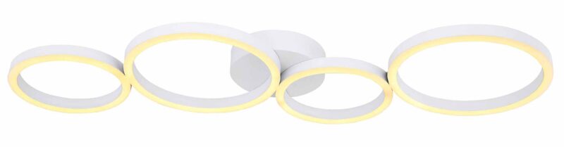 Witte moderne plafondlamp cirkels Globo Venosa - Afbeelding 2