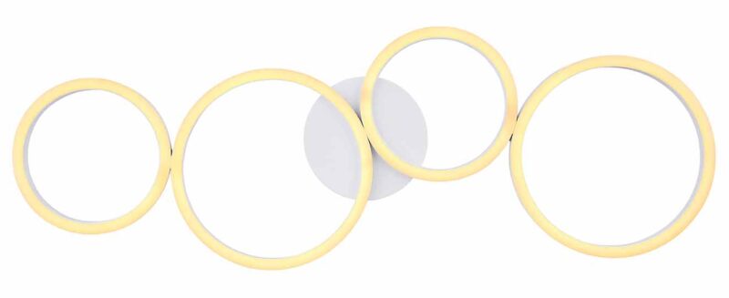 Witte moderne plafondlamp cirkels Globo Venosa - Afbeelding 3