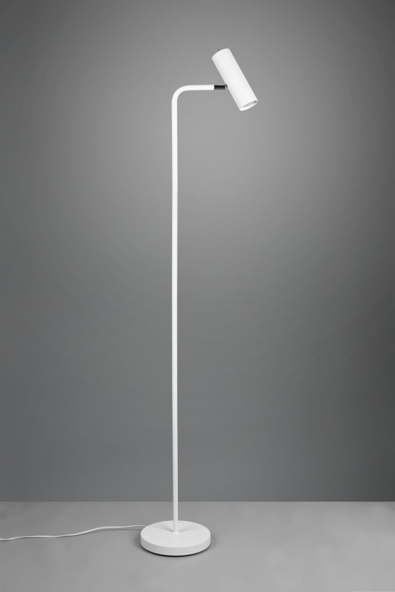 Witte paal vloerlamp spot Marley - Afbeelding 3