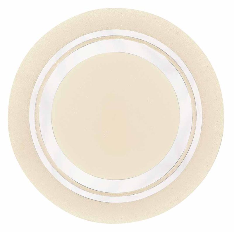 Witte plafondlamp metaal klassiek Globo Rada - Afbeelding 2